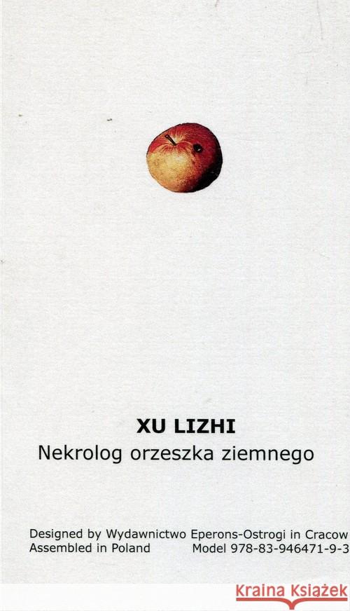 Nekrolog orzeszka ziemnego Lizhi Xu 9788394647193