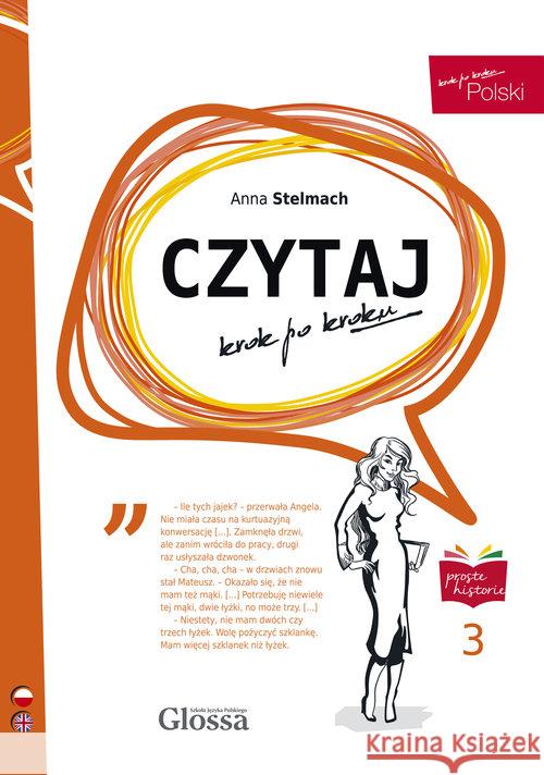 Czytaj 3 - Polski Krok po Kroku 3 A Stelmach 9788395346026 POLISH-COURSES.COM, Iwona Stempek