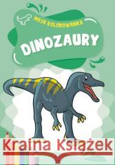 Moja kolorowanka. Dinozaury praca zbiorowa 9788395974564