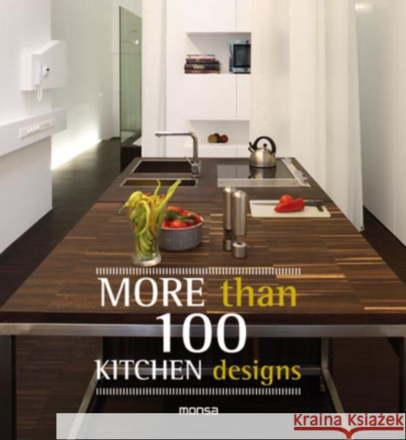 More Than 100 Kitchen Designs   9788415829676 ROUNDHOUSE PUBLISHING GROUP