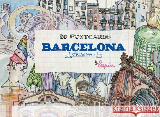 Barcelona - Original: 20 Postcards Lapin 9788416851010