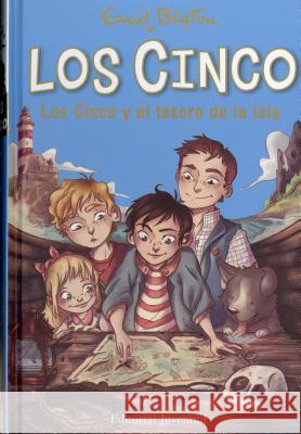 Los Cinco y El Tesoro de La Isla Enid Blyton 9788426142924 Juventud