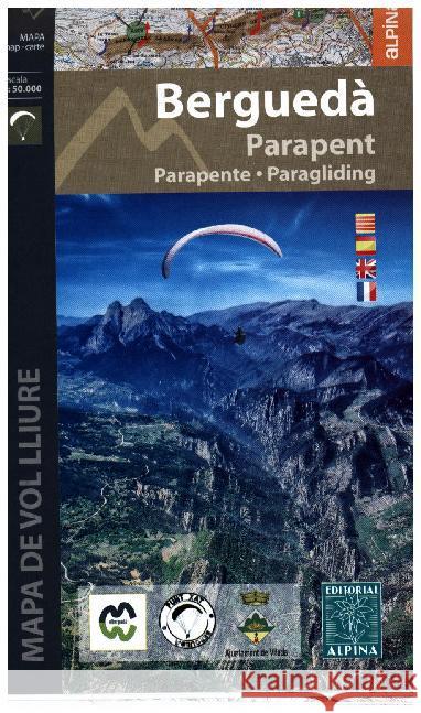 Bergueda - Parapente: 2016  9788480906340 Alpina, Editorial, S.L.