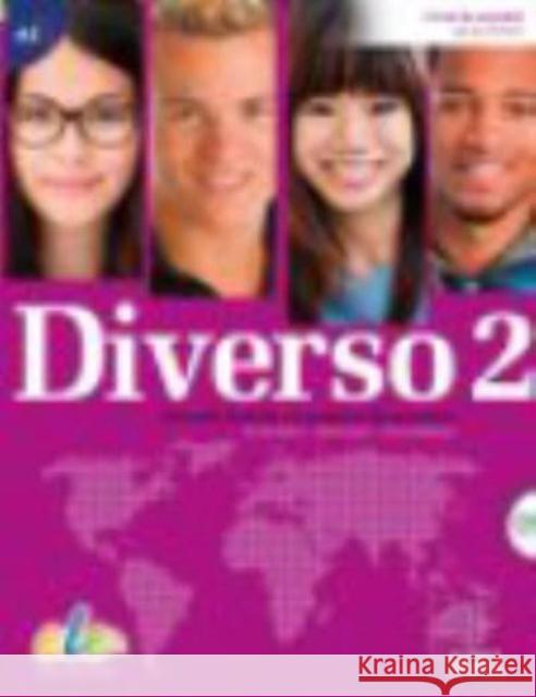 Diverso 2 podręcznik + ćwiczenia + CD Alonso Encina Corpas Jaime Gambluch Carina 9788497788229 SGEL-Educacion
