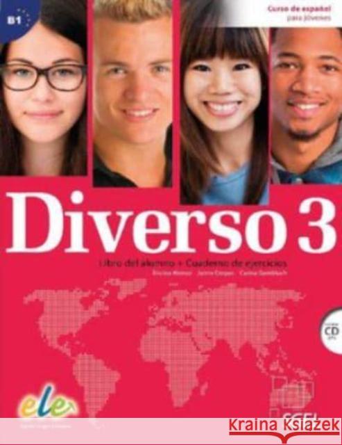 Diverso 3 : Student and Exercises : Curso de Espanol para Jovenes Carina Gambluch 9788497789226