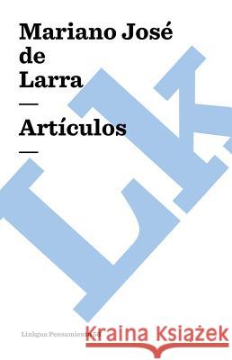 Artículos Larra, Mariano José de 9788498168358