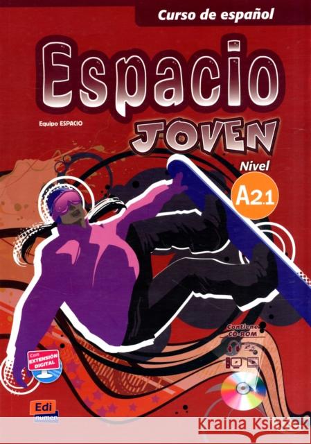 Espacio Joven A2.1: Student Book Francisco Fidel Riva Fernandez 9788498483420 Editorial Edinumen