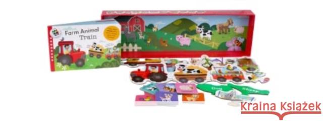 Farm Animal Train Anne Sofie Sternberg 9788742553589