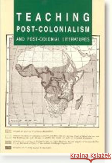 Teaching Post-colonialism & Post-colonial Literatures Anne Collett, Lars Jensen, Anna Rutherford 9788772883786