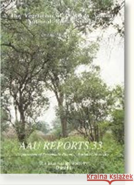 The Vegetation of Delta Du Saloum National Park, Senegal Lykke, Am 9788787600422 Dept. of Systematic Botany Institute of Biolo