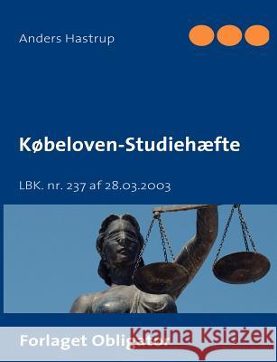 Købeloven - Studiehæfte Hastrup, Anders 9788792722003