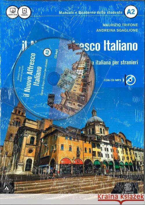 Nuovo Affresco Italiano A2 podręcznik + MP3 Maurizio Trifone Andreina Sgaglione 9788800807098 Nowela