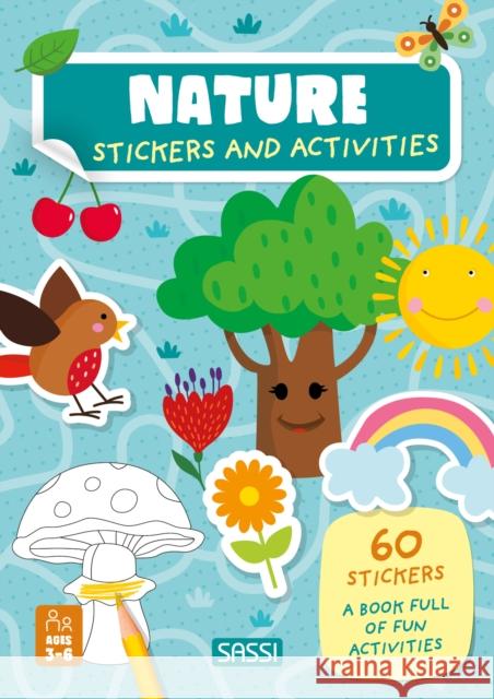 Nature: Stickers and Activities R Marcolin 9788830313316 Sassi