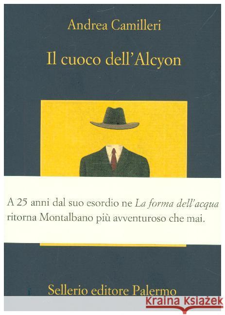 Il cuoco dell'Alcyon Andrea Camilleri   9788838939440 Sellerio di Giorgianni