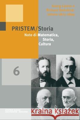 PRISTEM/Storia 6 Pietro Nastasi 9788847001923 Springer Verlag