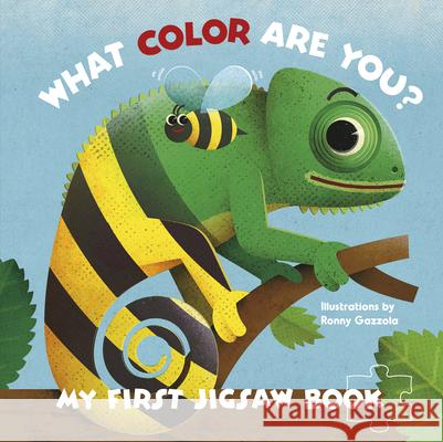 My First Jigsaw Book: What Color Are You? Ronny Gazzolla 9788854413948 White Star