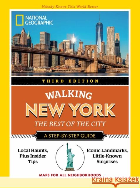 National Geographic Walking New York, 3rd Edition National Geographic 9788854419681 National Geographic Society