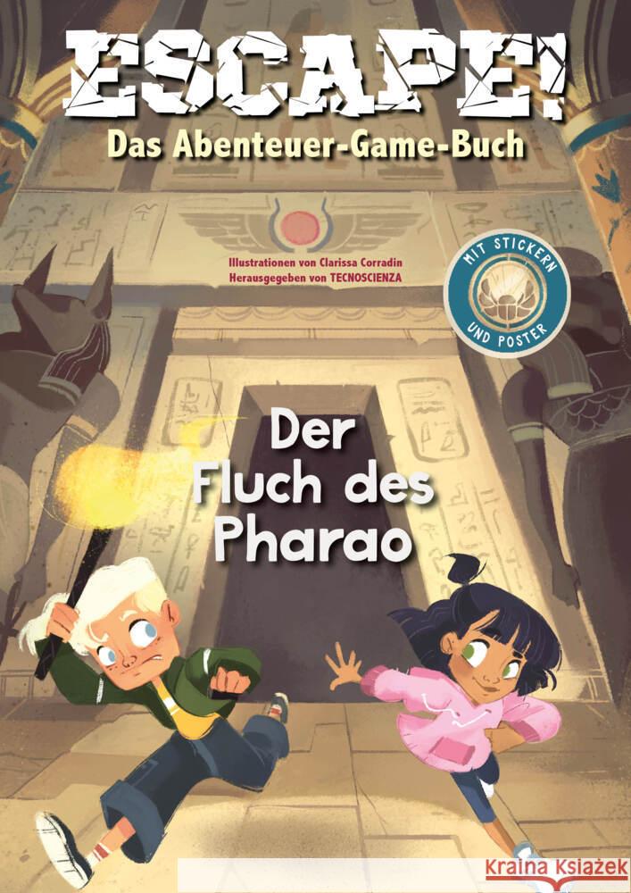 Escape! Das Abenteuer-Game-Buch: Der Fluch des Pharao Mattia Crivellini 9788863125856 White Star