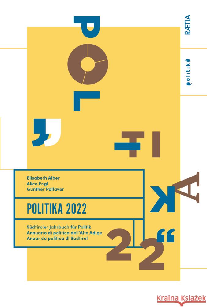 Politika 2022 Marko, Joseph, Palermo, Francesco, Woelk, Jens 9788872838297