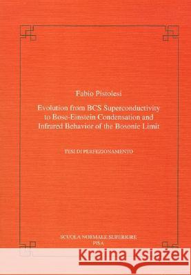 Evolution from BCS Super-Conductivity to Bose-Einstein Condensation and Infrared Behavior of the Bosonic Limit Pistolesi, Fabio 9788876422829 Birkhauser Boston
