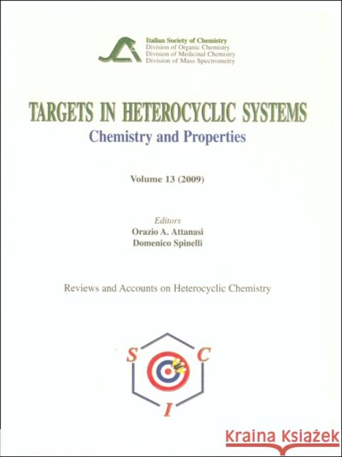 Targets in Heterocyclic Systems: Volume 14 Attanasi, Orazio A. 9788886208673
