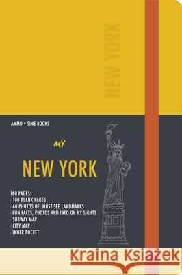 New York Visual Notebook: Yellow Saffron Simephoto 9788895218816