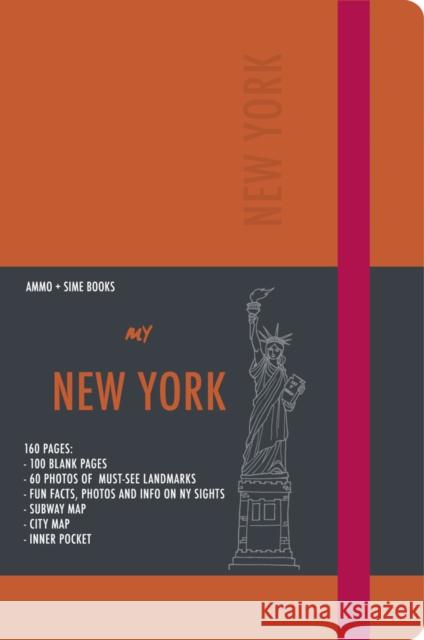 New York Visual Notebook: Orange Juice Simephoto 9788895218823