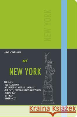 New York Visual Notebook: Crisp Apple Green Simephoto 9788895218847