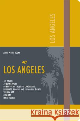 Los Angeles Visual Notebook: Mustard Yellow  9788899180102 Sime Books