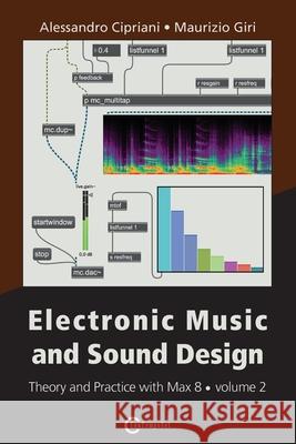 Electronic Music and Sound Design - Theory and Practice with Max 8 - Volume 2 (Third Edition) Alessandro Cipriani Maurizio Giri 9788899212148 Contemponet