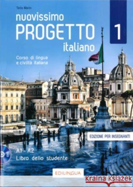 Nuovissimo Progetto italiano 1: Libro dello studente + DVD Telis Marin 9788899358549