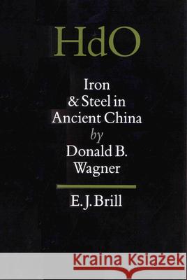 Iron and Steel in Ancient China Donald B. Wagner 9789004096325 Brill Academic Publishers
