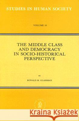 The Middle Class and Democracy in Socio-Historical Perspective: Ronald M. Glassman 9789004103597