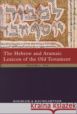 The Hebrew and Aramaic Lexicon of the Old Testament (2 Vol. Set): Unabdriged Edition in 2 Volumes Ludwig Kohler Ludwig Koehler Walter Baumgartner 9789004124455 Brill Academic Publishers