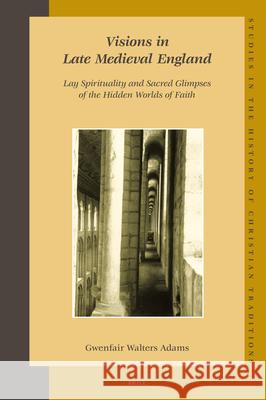 Visions in Late Medieval England: Lay Spirituality and Sacred Glimpses of the Hidden Worlds of Faith Gwenfair Walters Adams 9789004156067 Brill Academic Publishers