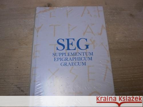 Supplementum Epigraphicum Graecum, Volume XXVIII (1978) Pleket                                   Guy G. Stroumsa 9789004168480