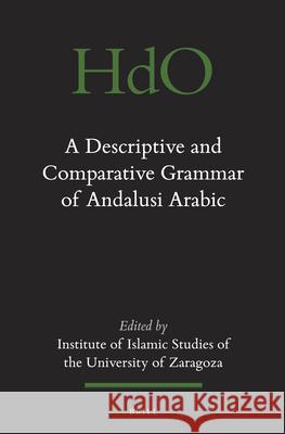 A Descriptive and Comparative Grammar of Andalusi Arabic Federico Corriente F. Corriente 9789004227422 Brill Academic Publishers