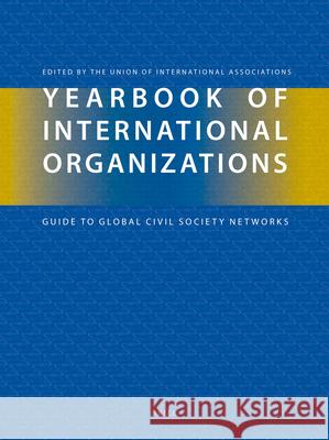 Yearbook of International Organizations 2012-2013 (6 vols.) Union of International Associations 9789004231771 Brill