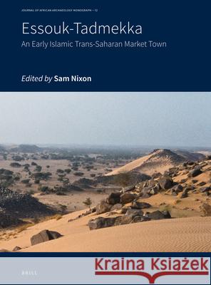 Essouk - Tadmekka: An Early Islamic Trans-Saharan Market Town Sam Nixon 9789004346147 Brill