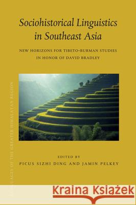 Sociohistorical Linguistics in Southeast Asia: New Horizons for Tibeto-Burman Studies in honor of David Bradley Picus Sizhi Ding, Jamin Pelkey 9789004349834 Brill