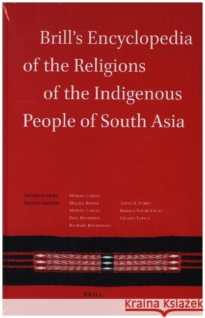 Brill's Encyclopedia of the Religions of the Indigenous People of South Asia Carrin, Marine 9789004355521