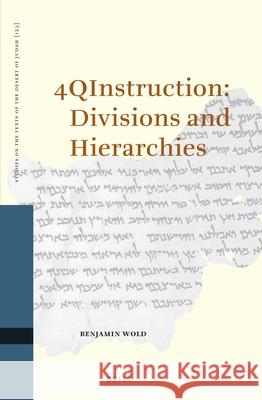 4qinstruction: Divisions and Hierarchies Benjamin Wold 9789004361447 Brill