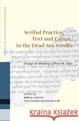 Scribal Practice, Text and Canon in the Dead Sea Scrolls: Essays in Memory of Peter W. Flint John J. Collins Ananda Geyser-Fouche 9789004410725 Brill