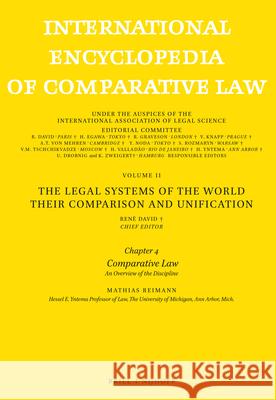 International Encyclopedia of Comparative Law, Instalment 44 Reimann, Mathias 9789004424111 Brill (JL)
