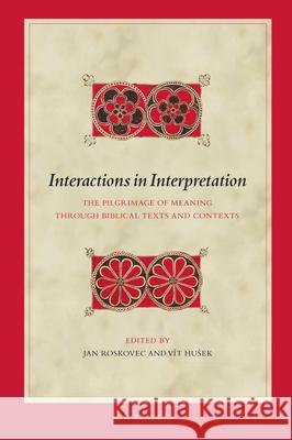 Interactions in Interpretation: The Pilgrimage of Meaning Through Biblical Texts and Contexts Jan Roskovec V 9789004429635