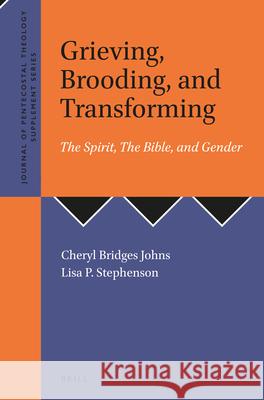 Grieving, Brooding, and Transforming: The Spirit, the Bible, and Gender Bridges Johns, Cheryl 9789004469501 Brill