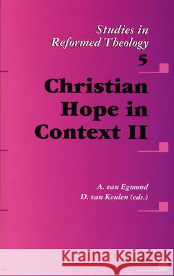 Christian Hope in Context II Roland Meynet 9789021138534 Brill Academic Publishers