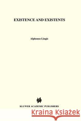 Existence Et Existents Lingis, A. 9789024720484