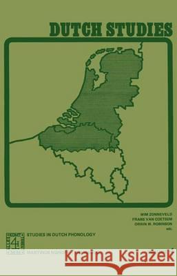 Dutch Studies: Volume 4 Studies in Dutch Phonology Geerts, G. 9789024723188