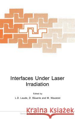 Interfaces Under Laser Irradiation L. D. Laude D. Bduerle M. Wautelet 9789024735693 Springer